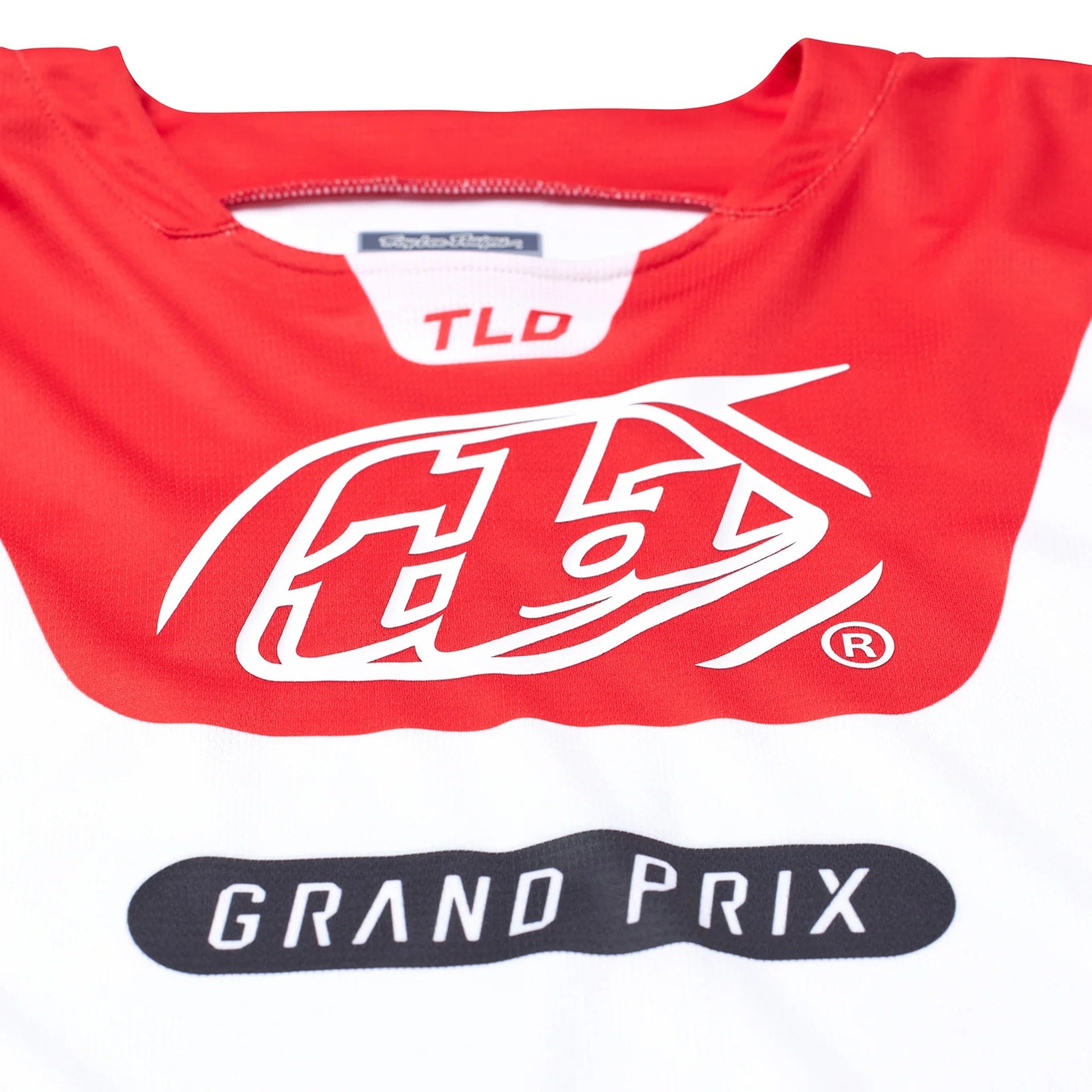 Jersey para niño Troy Lee Designs Gp Pro Blends White / Glo Red